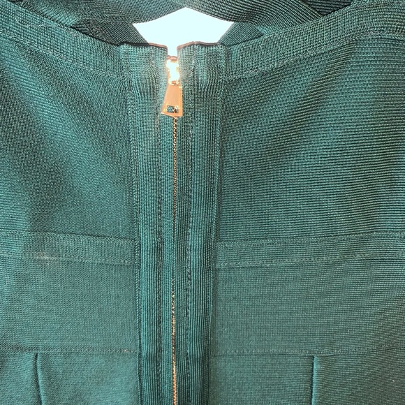 Bebe Emerald Green Dress - Picture 4 of 4